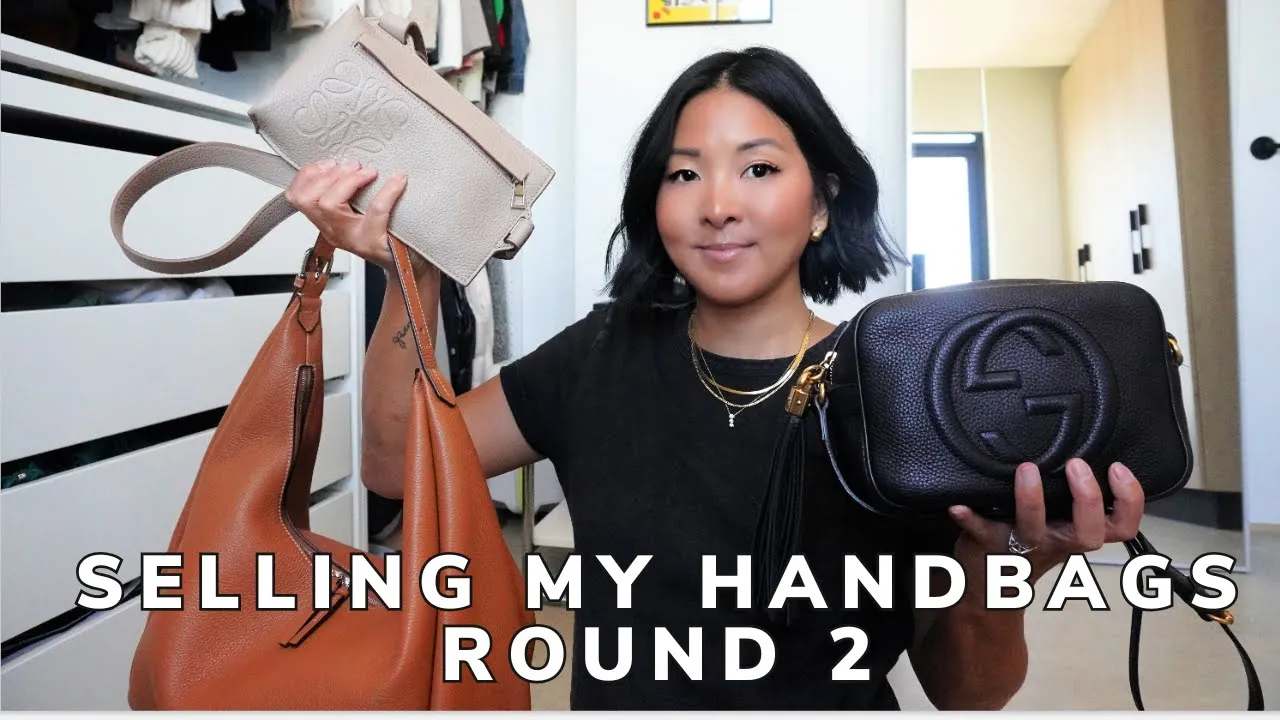 SELLING MY LUXURY HANDBAGS | GUCCI, LOEWE, TOTEME