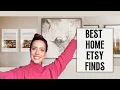 BEST ETSY SHOPS 2023 BEST ETSY HOME DECOR Artwork Lighting Furniture and Digital Prints