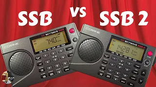 C Crane CC Skywave SSB vs SSB 2 Shortwave Portable Radio