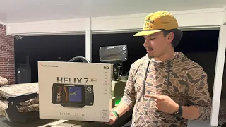 Humminbird Helix 7 Install and unboxing