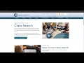 Class search at COCC