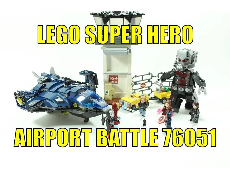 Lego Marvel Captain America: Civil War Set 76051 Unboxing, Build, and Review