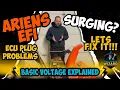 Ariens EFI Snowblower Surging repaired Basic voltage diagnostic ECU plug fix