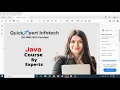 Java Course Demo