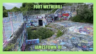 Exploring ABANDONED Fort Wetherill Jamestown RI
