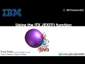 Using the ITX JEXIT function