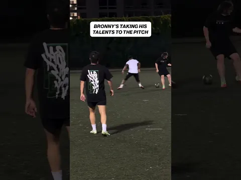 Someone get Bronny a kit ⚽️ #soccer #bronnyjames #lakers