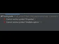 Cannot resolve symbol Properties Cannot resolve GradleException Flutter Problem Solving