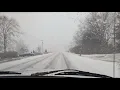 26 - Riding From Niles Michigan To Lawrence Michigan Area In Winter Weather