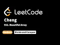 LeetCode 932 Beautiful Array