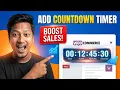 How to Add a Product Countdown Timer in WooCommerce