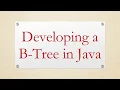 Download Lagu Developing a B-Tree in Java