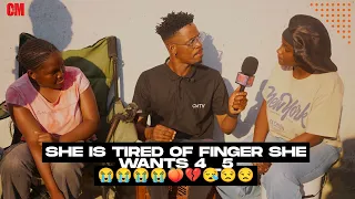 She is tired of finger she wants 4_5💔💔