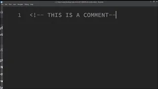 HOW TO ADD A COMMENT IN HTML CSS AND JAVASCRIPT