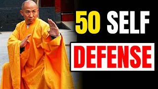 50 Shaolin Kung Fu Self Defense Techniques👊| How To Protect Yourself?!