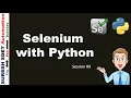 Selenium With Python How to Find Element by Name pass data into form field with sendkeys