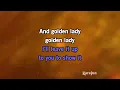Golden Lady - Stevie Wonder | Karaoke Version | KaraFun