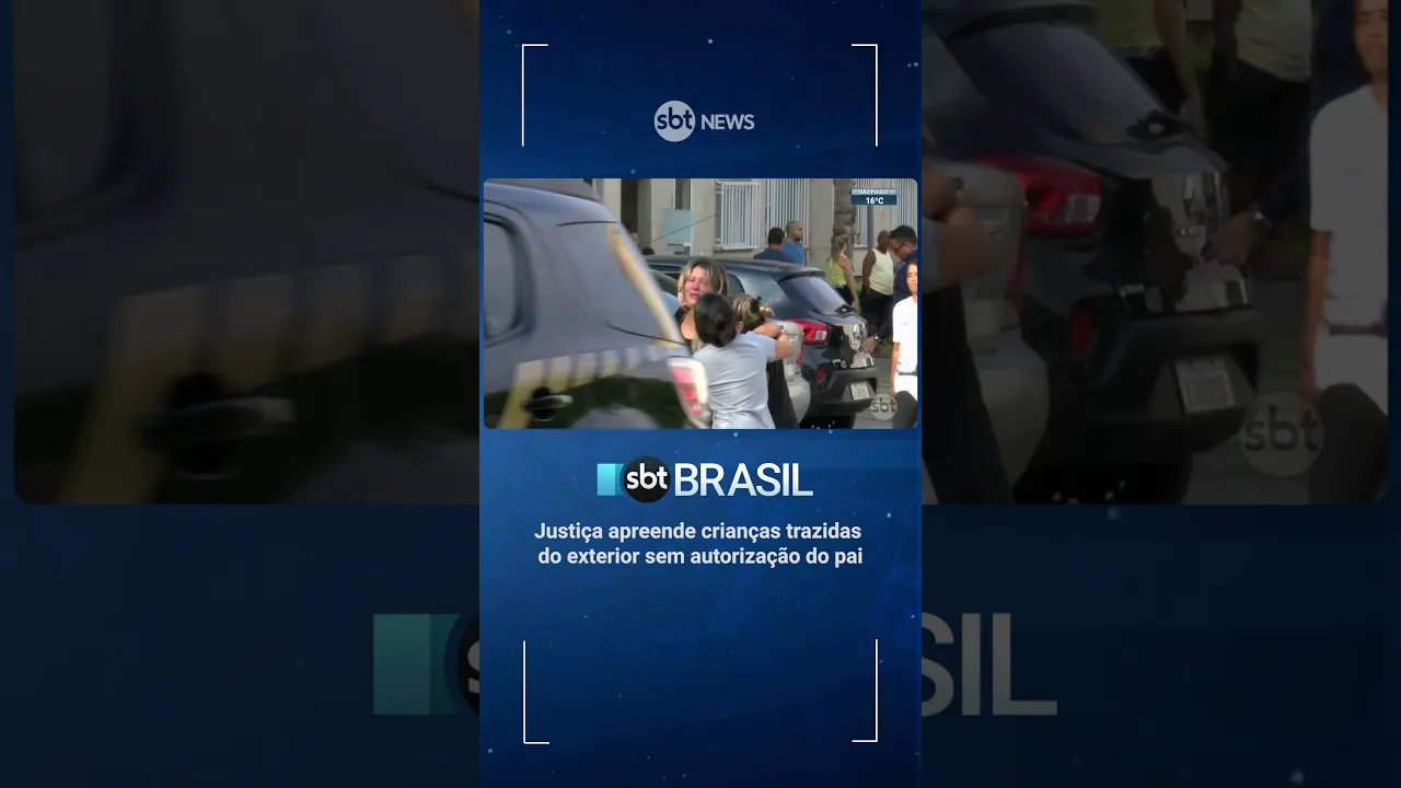 Justiça apreende crianças trazidas do exterior sem autorização do pai