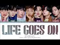 BTS Life Goes On Lyrics (Color Coded Lyrics)