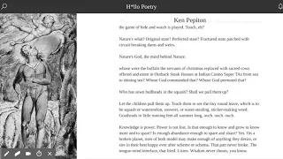 Ken Pepiton Poems - Hello Poetry