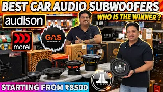 2026 BEST CAR AUDIO SUBWOOFERS | WHO IS THE WINNER? | STARTING FROM ₹8,500