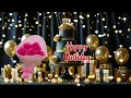 Luxury Birthday Theme – Black and Gold Elegance!