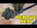 How to Remove Head from Ryobi 40V Weed Eater