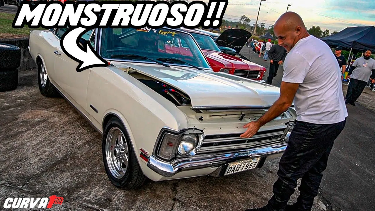 OLHA O QUE ELE FEZ NO MOTOR DESSE OPALA!! ????