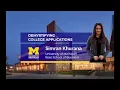 How to get into The University Of Michigan