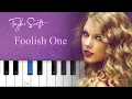 Download Lagu Taylor Swift - Foolish One (Taylor’s Version)  | Piano Tutorial + Lyrics \u0026 timestamps