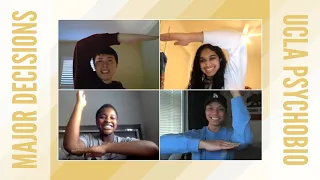 Major Decisions Psychobiology at UCLA