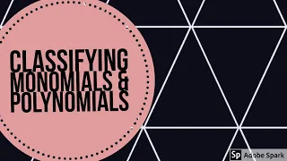 Classifying Monomials Polynomials