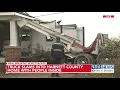 Tractor-trailer slams into Harnett County home
