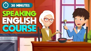 English Speaking Course to Learn Easy English in 30 Minutes | Improve Listening and Speaking Skills