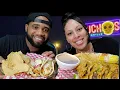 Grilled Califlower Tacos QuesoBirria Tacos Mexican Street Corn and Chips From Cuchos Was it good