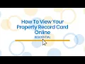 Cumberland County Tax Administration How to View Your Property Record Card Online Residential