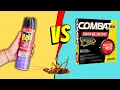 Raid Ant Roach Killer Spray vs Combat Roach Bait - Which Stop Roaches Fast
