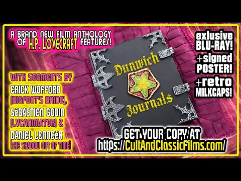 DUNWICH JOURNALS (2024) TRAILER! A new LOVECRAFT ANTHOLOGY FILM!