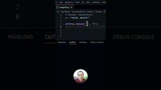 Python Replace characters in a string