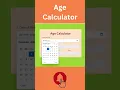 Calculate YOUR Age in SECONDS with JavaScript