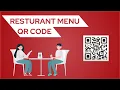 Restaurant Menu QR Code Make Your Menus Safer and Smarter