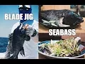 Jigging Seabass Catch Cook