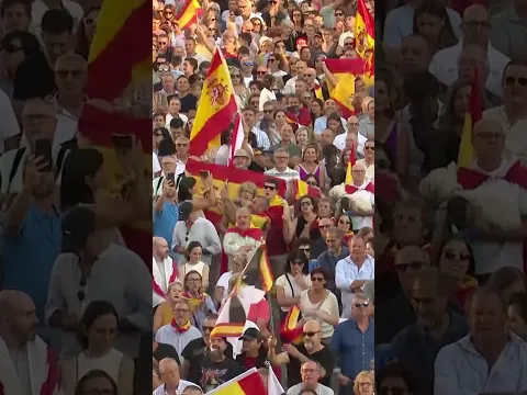 Así fue la manifestación en Madrid en defensa de Ceuta