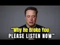 I Asked Jesus Why He Let Me Suffer, His Answer Will Break You | Elon Musk