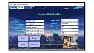DFP40233 Visual basic - Project 1 Hotel booking application