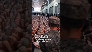 El Salvador transports 2 000 gang members to new prison USA TODAY