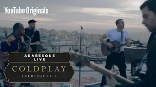 coldplay arabesque live in jordan