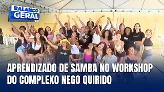 Workshop de Samba no Complexo Nego Quirido celebra o Dia do Passista
