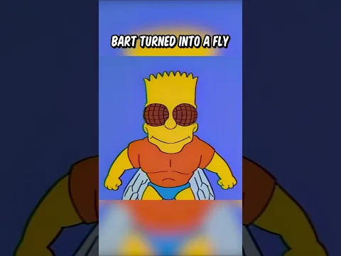 Bart turned into a fly