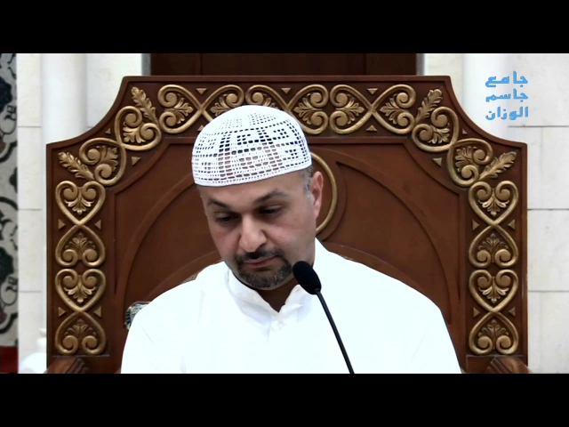 قراء المساجد / الحاج باسل بورضا / جامع جاسم الوزان / الجمعة / ٩ / ١٢ / ٢٠١٦
